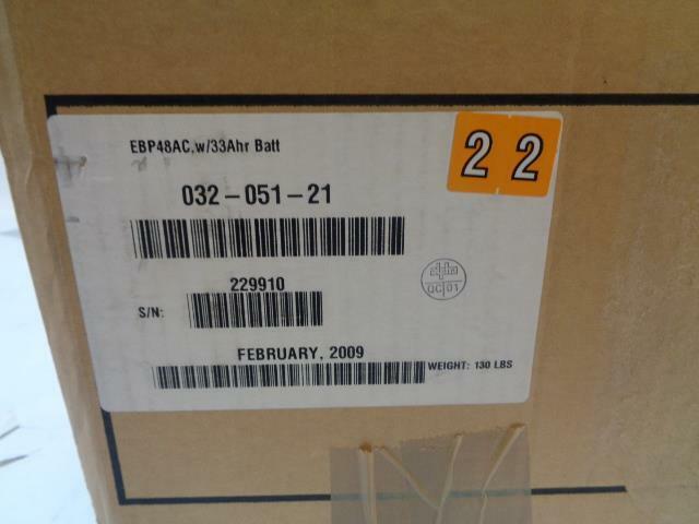 NEW ALPHA TECHNOLOGIES CFR SERIES ABP48AC w/33Ahr 032-051-21 POWER SUPPLY BSR