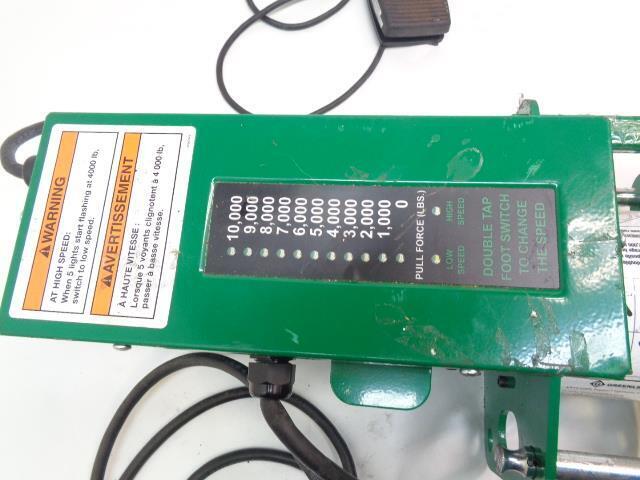 GREENLEE UT10-2S ULTRA TUGGER PORTABLE 2-SPEED 120V 20A CABLE PULLER NEW B2