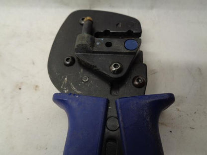 LEONI FIBER OPTICS CRIMP TOOL w/ ACCESSORIES ZXXX-CB0 3.0 3.5 5.0 DIE SET R22T5