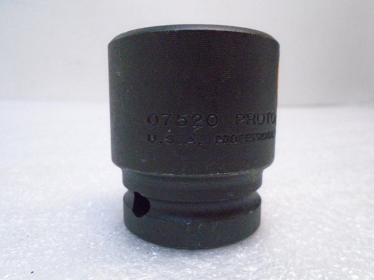 NEW STANLEY PROTO 07520 3/4 DRIVE 6 PT. IMPACT SOCKET 1-1/4 R22