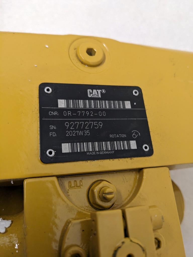 CAT 0R-7792-00 HYDRAULIC PUMP FOR VARIOUS CAT COMPACTORS CS/CP REMAN H1