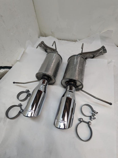ROUSH CAT-BACK EXHAUST SYSTEM MUSTANG MUFFLER TIPS 13135230-AA NEW B2