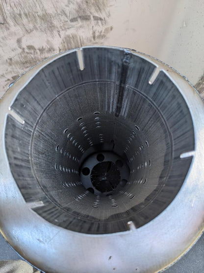 UNBRANDED EXHAUST MUFFLER 50-5/8" OVERALL LENGTH 5" INLET 12/23 NEW B2