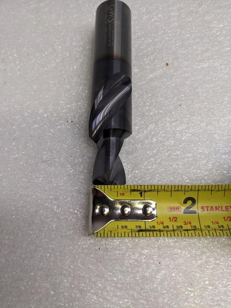 GWS TT-101519-RH STEP DRILL COBALT 4-1/2" OAL 11/16"-7/8" DIA 2FL NEW R22T5