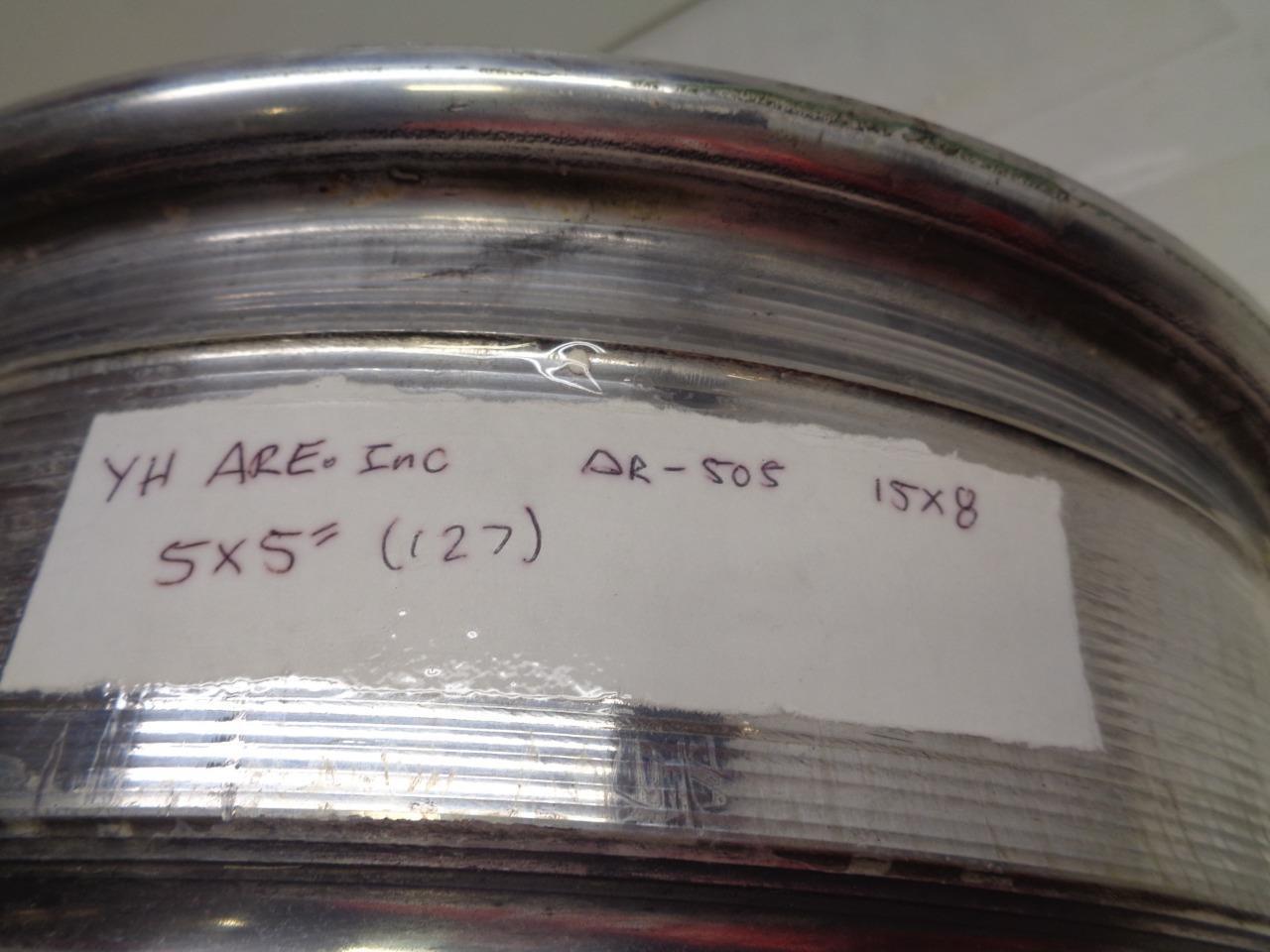 NEW AMERICAN RACING AR505 CLASSIC TORQ THRUST II GRAY PAINTED 5x5 15x8 ET+1 WR