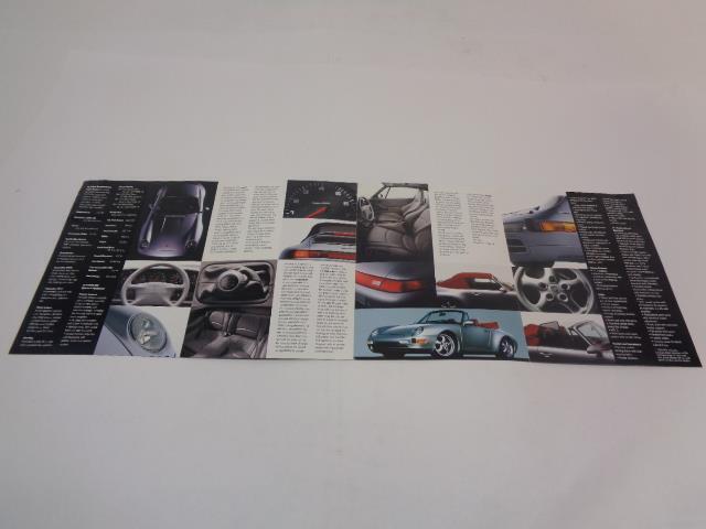 Porsche 911 (993) "The New Carerra" Brochure 1994 Paperback GENUINE USED R25