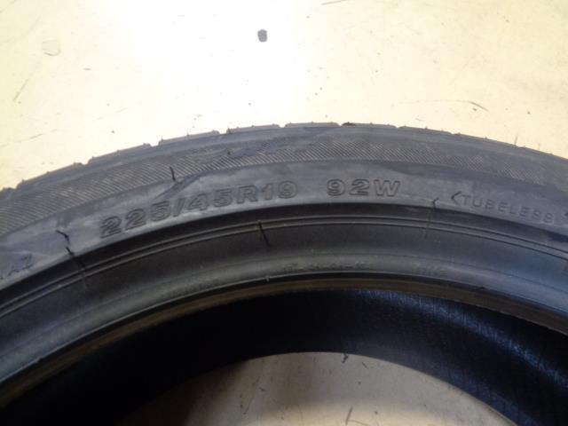 1 BRIDGESTONE POTENZA S001(*) BMW RF5 RUNFLAT P 225 45 19 92W SL TIRE 004851 BQ1