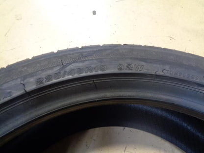 1 BRIDGESTONE POTENZA S001(*) BMW RF5 RUNFLAT P 225 45 19 92W SL TIRE 004851 BQ1
