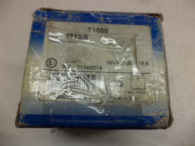 NEW PAGID REAR BRAKE PADS FITS 2005-2010 MERCEDES BENZ SLK55 AMG T1050 R5TA