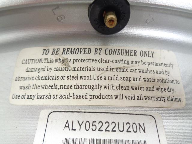 GMC MACHINED SILVER 6 SPOKE WHEEL for SIERRA YUKON 05-08 17X7.5 6X139.7 ET31 WR