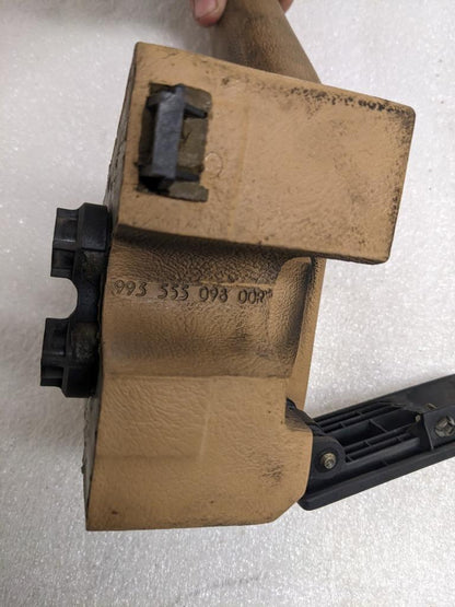 PORSCHE 99355509800 INTERIOR DOOR HANDLE BEIGE LEATHERETTE 94-98 993 USED R24