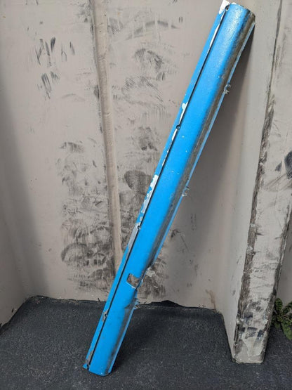 DAMAGED PORSCHE ALUMINUM RIGHT ROCKER PANEL BLUE FOR 78-89 911SC USED R25