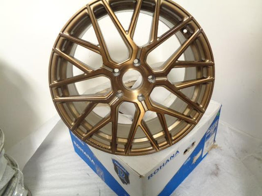 PAIR ROHANA RFX10 TITANIUM BRONZE 20X9 ET45 PCD 5X130 RFX102095130BZ45 SR