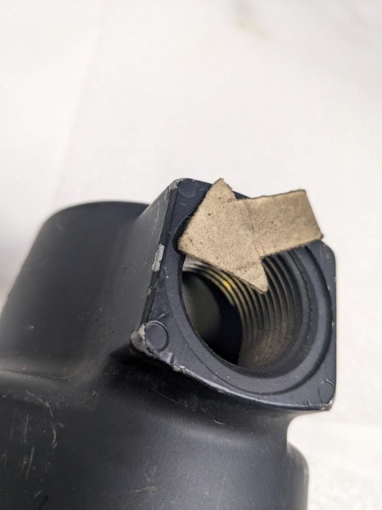 NORGREN GENERAL PURPOSE FILTER-MANUAL DRAIN- METAL BO-F17-800-M3DA USED R6