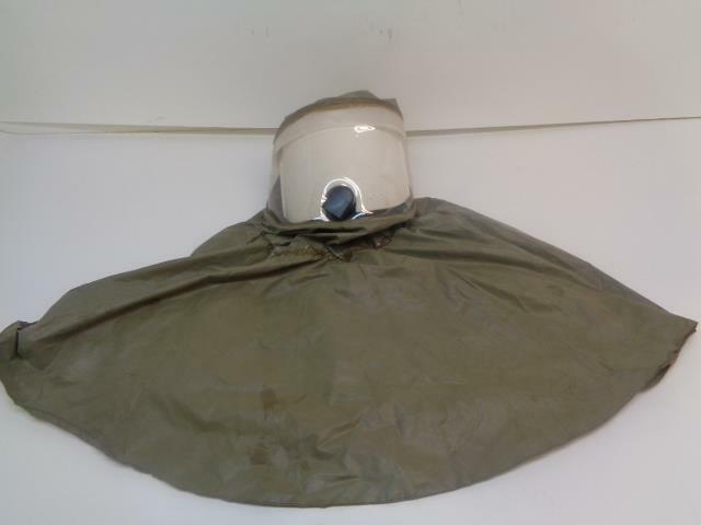 NOS 3M BUTYL RUBBER RESPIRATOR HOOD OLIVE BE-10BR SR