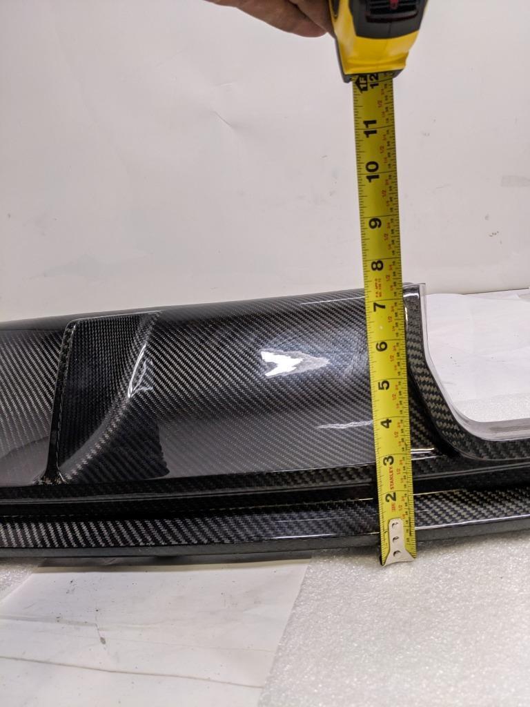 UNBRANDED 60X11X11 CARBON FIBER REAR DIFFUSER NEW SR
