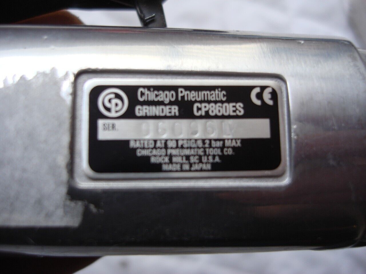 CHICAGO PNEUMATIC CP860ES HEAVY DUTY DIE GRINDER NEW R22T8