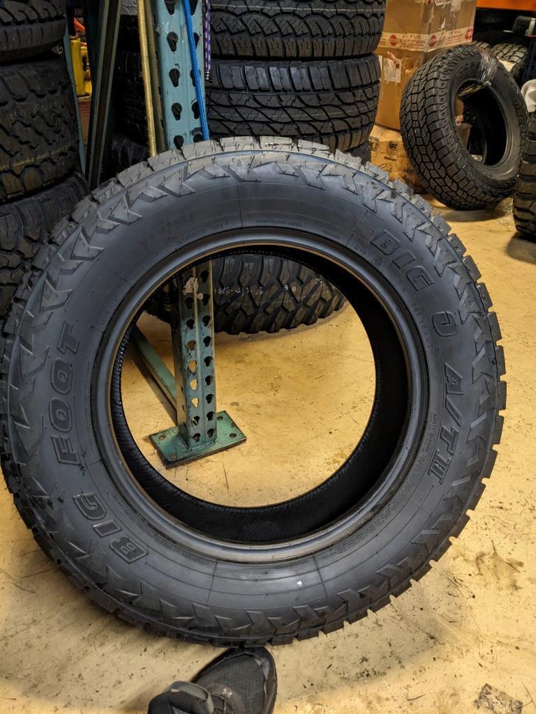 BIG O BIG O A/T II BSW P 265 60 18 110T SL TIRE 22191 CQ1