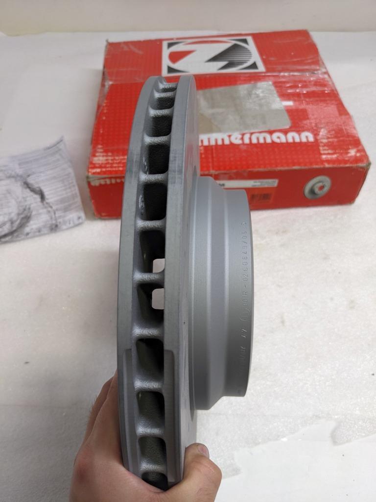 ZIMMERMANN 150.3441.52 FRONT DISC BRAKE ROTOR FOR BMW SPORT Z MIT ECE R90 NEW R3