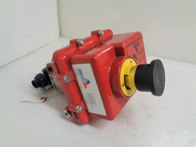 ASAHI SERIES 92 ELECTRIC ACTUATOR 400 TORQUE RHM W/ PVC T-14 DIAPHRAGM VALVE R16
