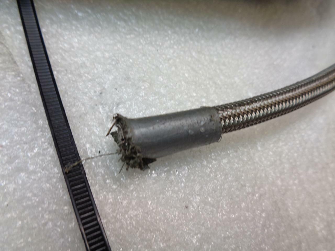 NEW UNBRANDED S-7TW BRAIDED HOSE 3/8" (O.D) 379 FEET 3 INCHES LONG R3