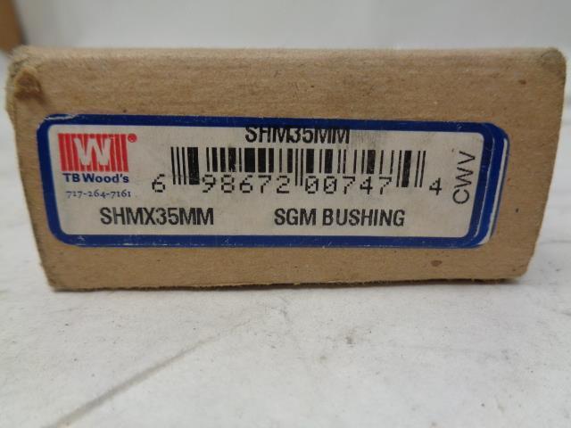 1 NEW TB WOOD'S SHM35MM SURE-GRIP BUSHING STANDARD KEYWAY R15T2