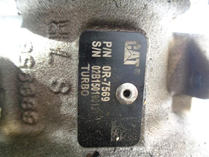 CATERPILLAR 0R7569 BASIC TURBOCHARGER FOR TRUCK ENGINES REMAN E2