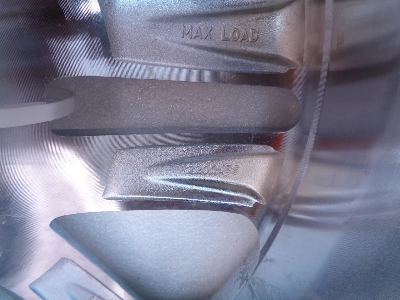 OE Polished FR76 Wheel 22x9J 5x115 6.73" Backspace NEW WR