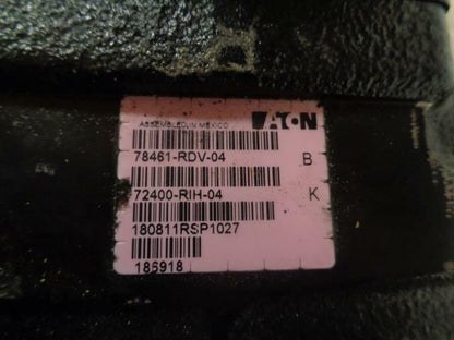 NEW EATON 78461-RDV-04 72400-RIH-04 180811RSP1027 HYDRAULIC TANDEM DRIVE BSRG8