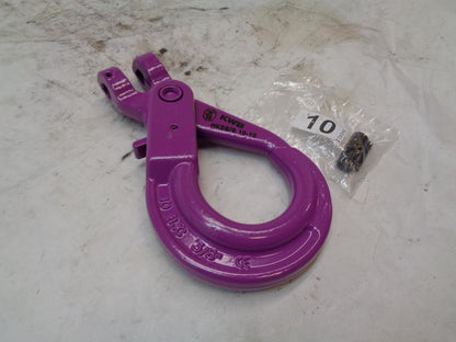 CLEVIS SELF-LOCKING HOOK G10 PC/VI HKSB/S10 8,800lbs 3/8" BAY3