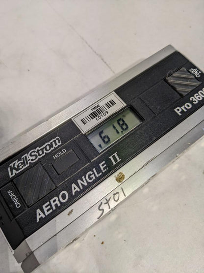 KELL-STROM AERO ANGLE II PRO 3600 DIGITAL PROTRACTOR CALIBRATED AUG 23 R17