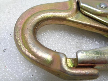 NEW PACK OF 6 AUTO-LOCKING FALL PROTECTION SNAP HOOKS ANSI Z-359.1 COMPLIANT R28