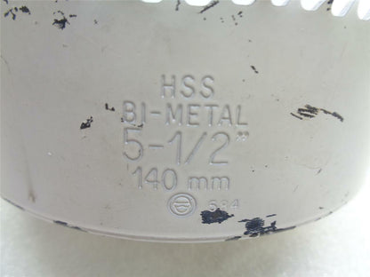 NEW BOSCH  5-1/2" 140mm BI-METAL HOLESAW HB550 SP1T2