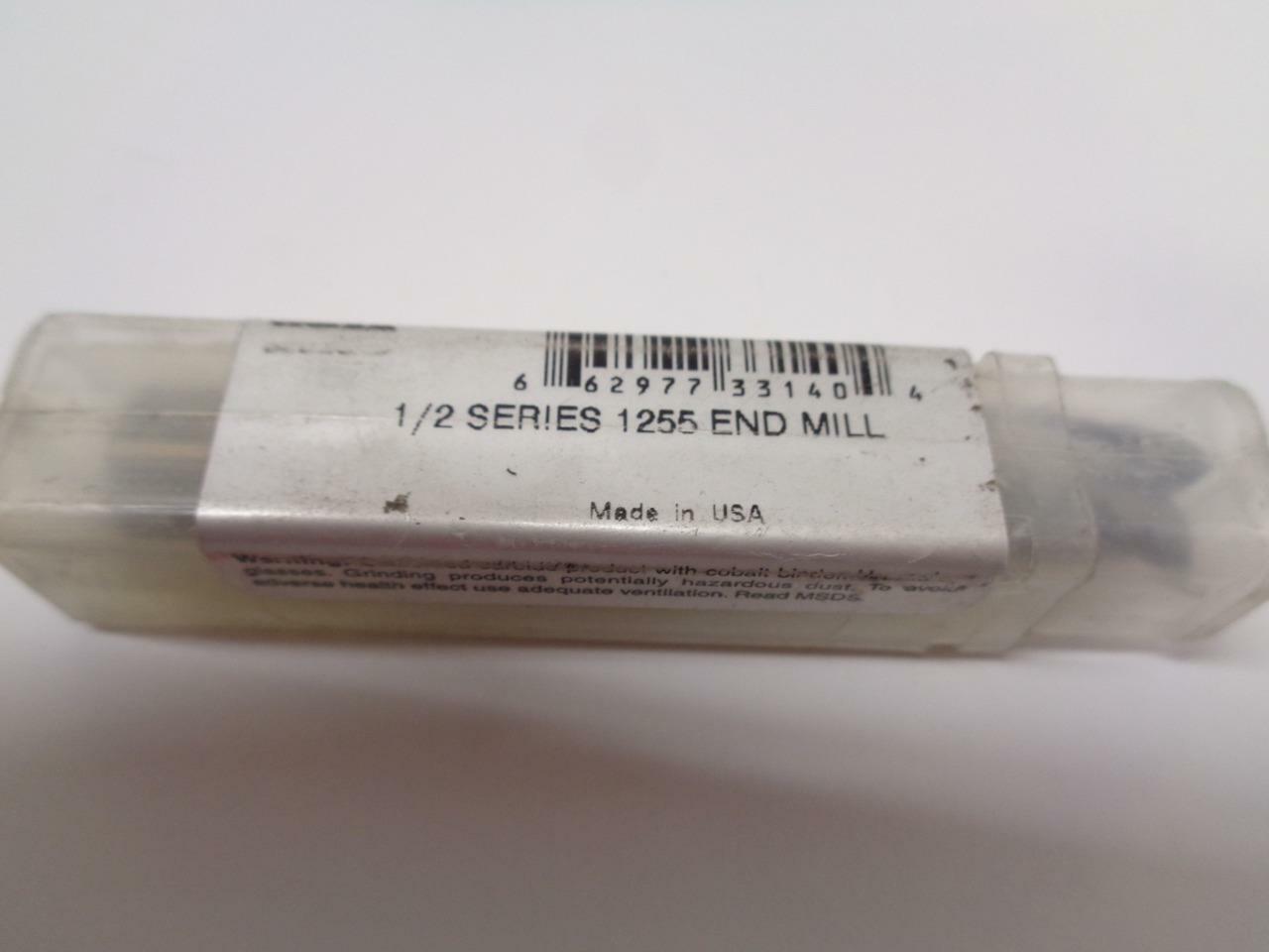 NEW IMCO PRODUCTIVE CUTTING TOOLS SOLID CARBIDE END MILL 1/2" SHANK 1255 33140