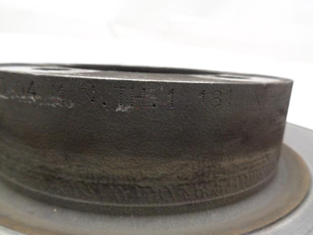 USED GENUINE PORSCHE 928 LEFT FRONT DIRECTIONAL DISC BRAKE ROTOR 928 351 043 04