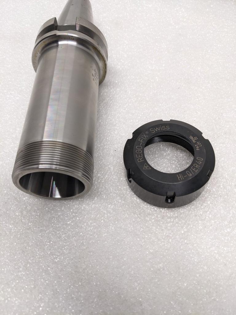 REGO-FIX BT40/ER40X150MM BT40 COLLET CHUCK X ER40 - 150MM PROJECTION NEW R27