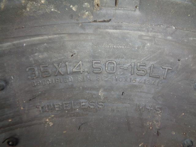 1 INTERCO TSL BOGGER SUPER SWAMPER LT 35 14.5 15 LRC 6PLY TIRE B115 BQ2 SU16