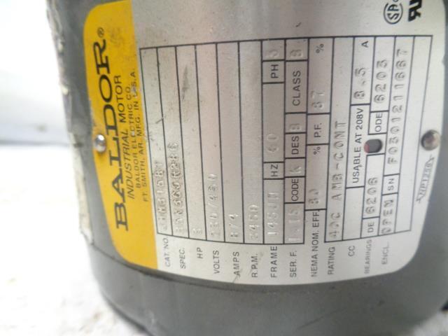 BALDOR INDUSTRIAL MOTOR JMM3158T 3HP WITH PRICE PUMP XT100SS NEW J1