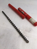 RAWL 08834 DRILL BIT 1" X 21" SDS MAX 16" DRILL DEPTH DAMAGED CUTTER USED R22T2