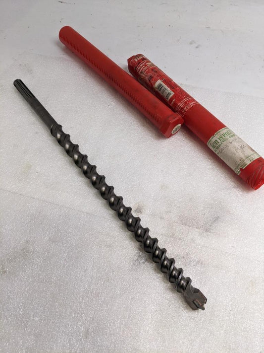 RAWL 08834 DRILL BIT 1" X 21" SDS MAX 16" DRILL DEPTH DAMAGED CUTTER USED R22T2
