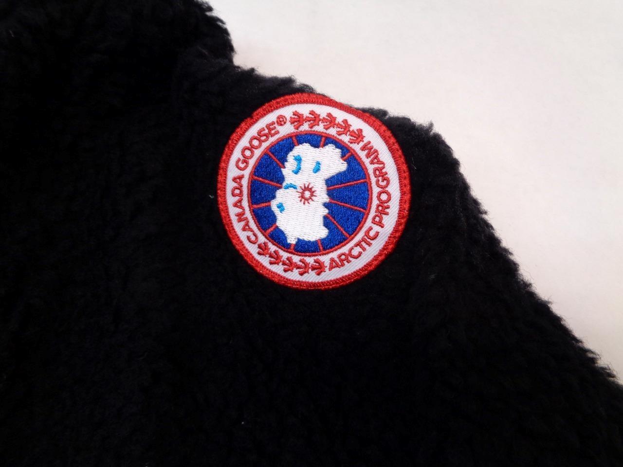 CANADA GOOSE MEN'S SIZE S BLACK KELOWNA KIND FLEECE JACKET 7017M1 SR