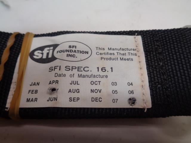 NOS SAFE QUIP 4 POINT V-BELT RACING HARNESS SFI 16.1 05.2008 SQP-713003 R18