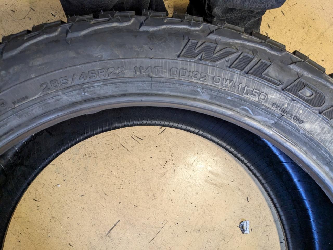 FALKEN WILDPEAK A/T AT3W  P 285 45 22 114H XL TIRE 28034219 CQ3