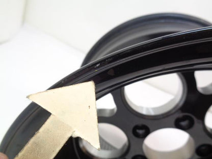 1 VISION 5615165B25 SPORT MAG WHEEL 15X10 5X114.3 -25MM GLOSS BLACK USED WR