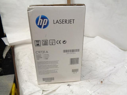 NEW HP CYAN TONER CARTRIDGE 645A C9731A FOR COLOR LASERJET 5500 & 5550 SR