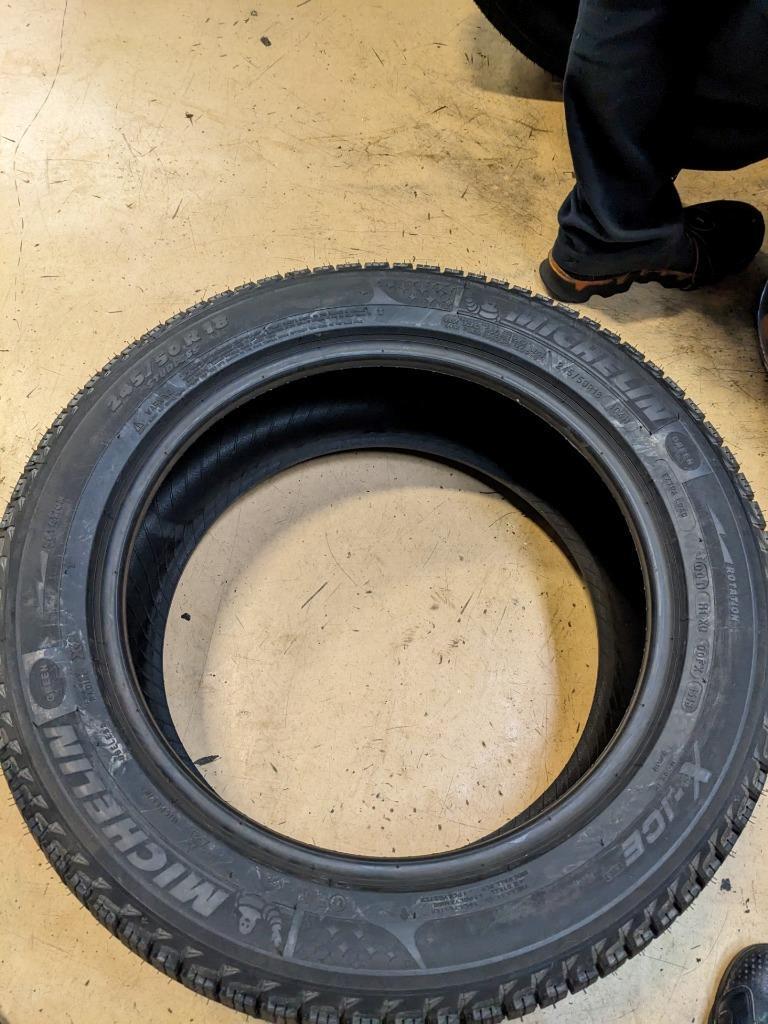 NOS MICHELIN XICE XI3 P 245 50 18 104H XL TIRE 30147 CQ2