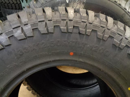 2 ROUGH COUNTRY OVERLANDER LT 33 12.5 17 126Q LRE 10PLY TIRES 97010124 CQ1