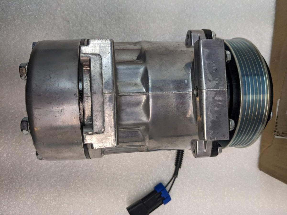 7H15 AC COMPRESSOR 77595 W/ 6 GROOVE CLUTCH FOR PETERBILT KENWORTH TRUCKS NEW R1