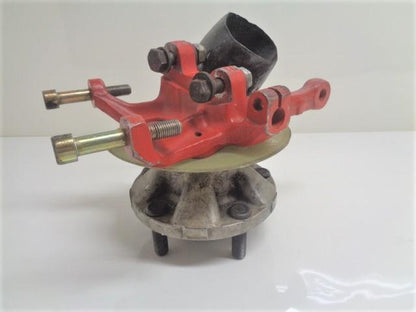 USED GENUINE PORSCHE 944 968 FRONT WHEEL HUB & STEERING KNUCKLE ASSEMBLY R23