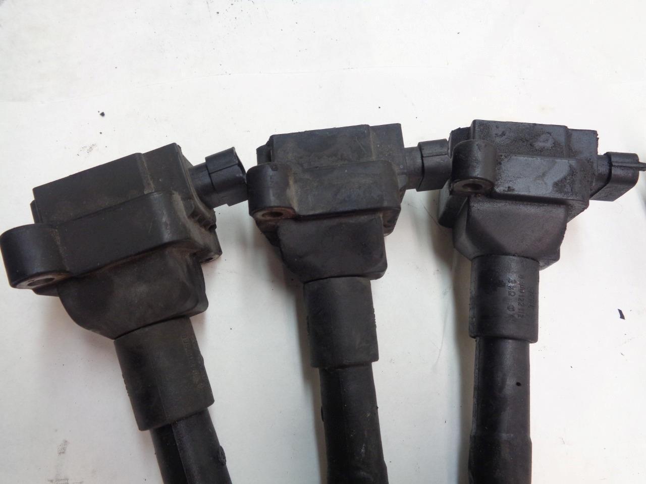 USED SET OF 6 PORSCHE 996 986 BOXSTER BERU IGNITION COILS 996.602.102.00  R25T5